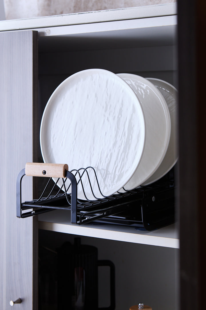 RACK ORGANIZADOR DE PLATOS BLACK 36CM