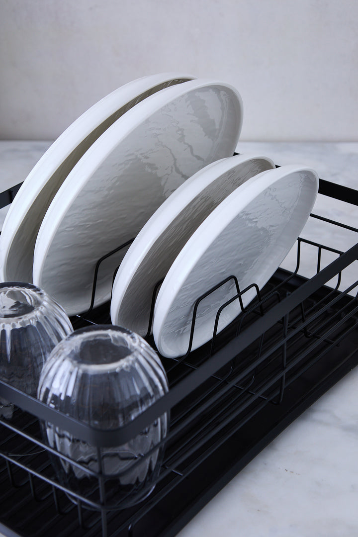 SECAPLATOS HIERRO BLACK & PLÁSTICO 42CM