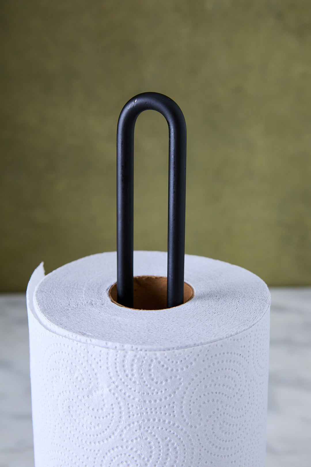 PORTAROLLO HIERRO BLACK 30CM