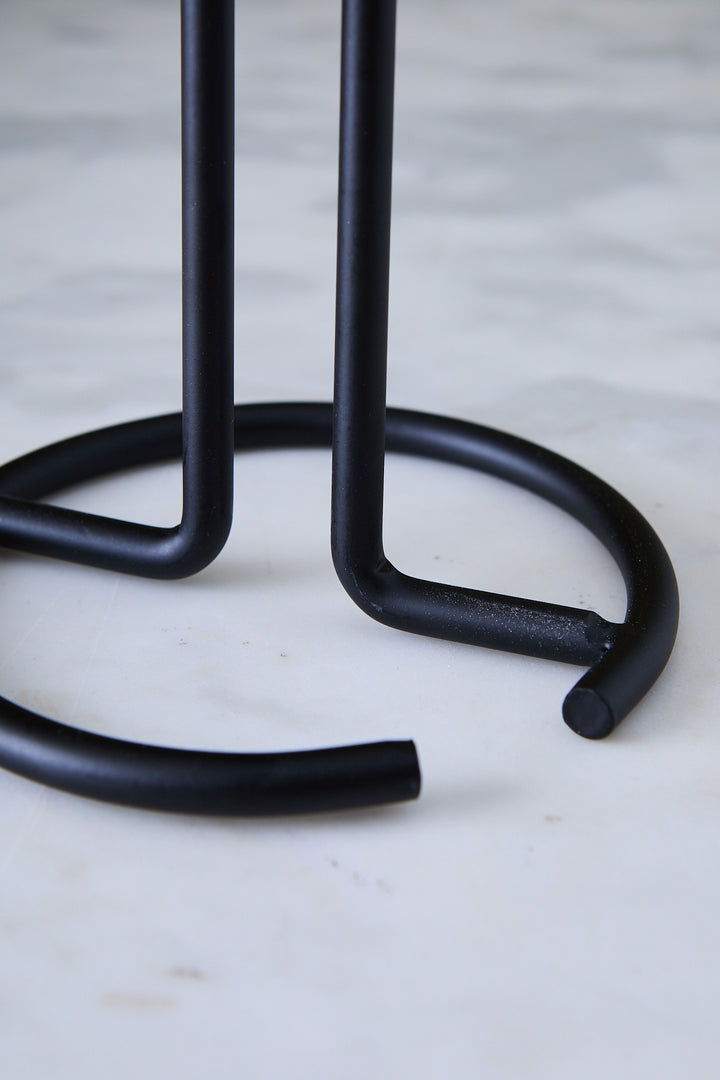 PORTAROLLO HIERRO BLACK 30CM