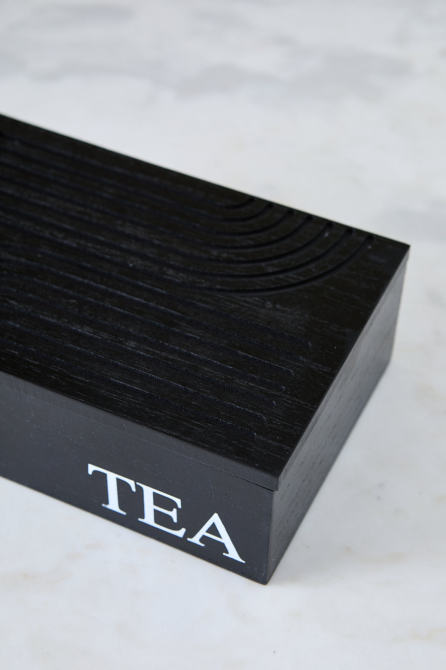 CAJA DE TE BLACK 4 CAVIDADES