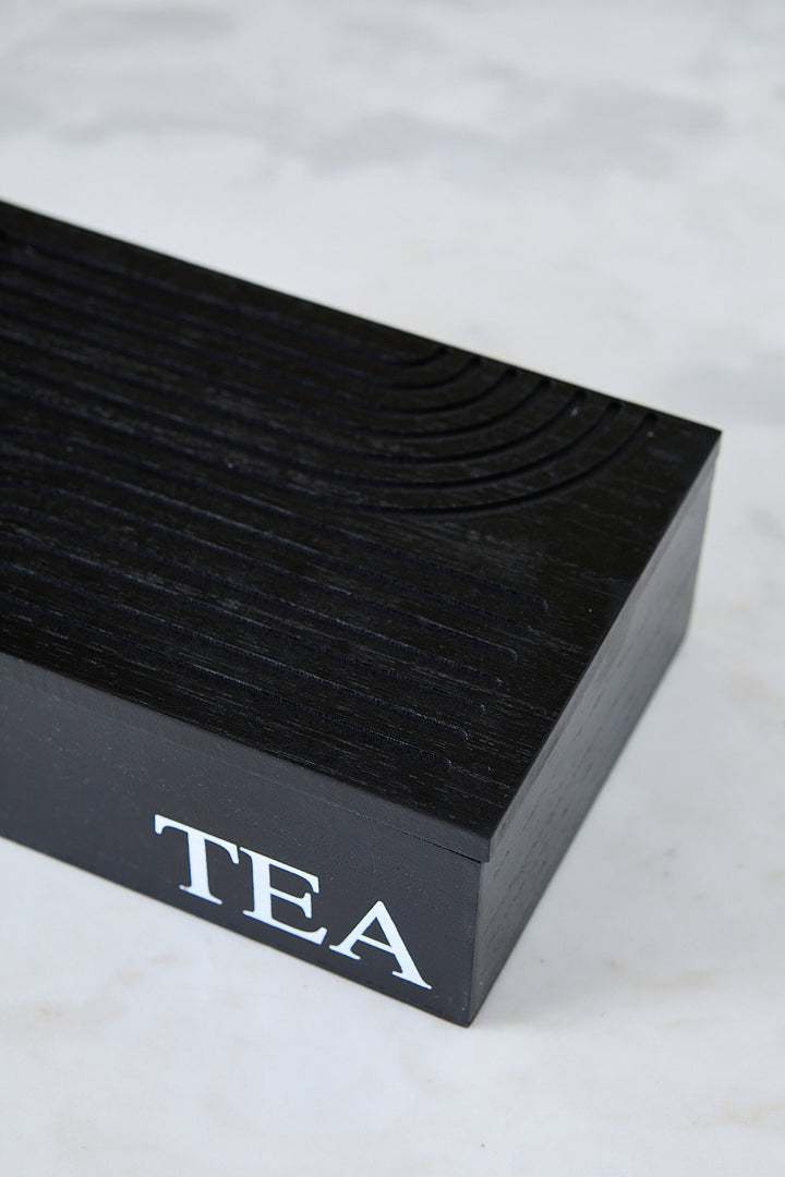 CAJA DE TE BLACK 4 CAVIDADES