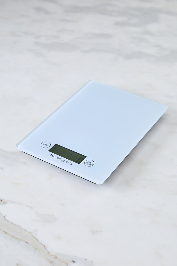 BALANZA DE COCINA DIGITAL WHITE