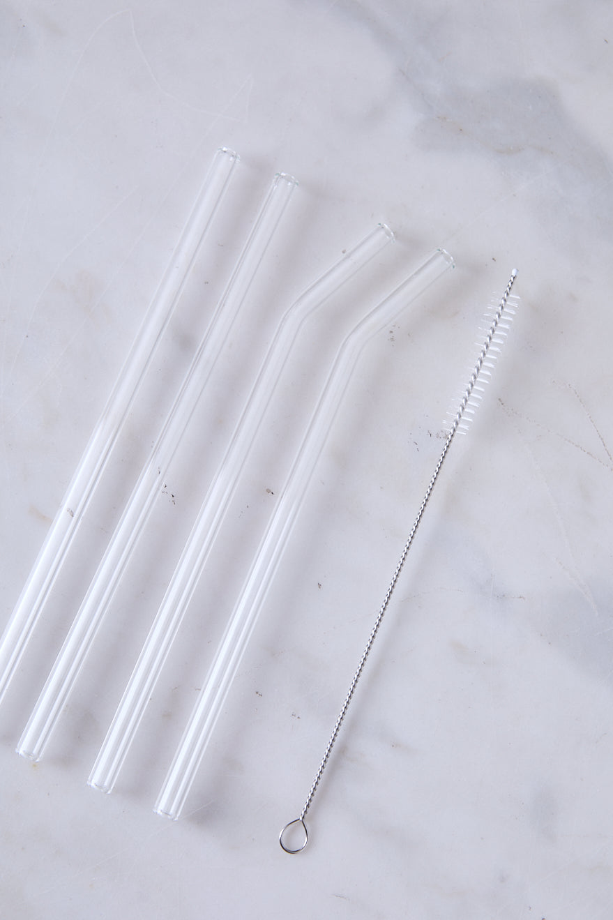 SORBETE DE VIDRIO CLEAR 20CM x 4