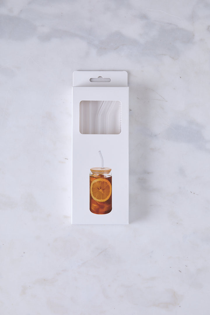 SORBETE DE VIDRIO CLEAR 20CM x 4