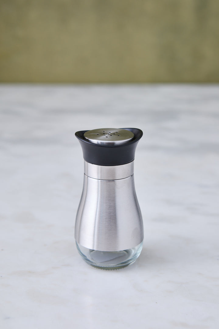 SALERO VIDRIO & ACERO 11CM