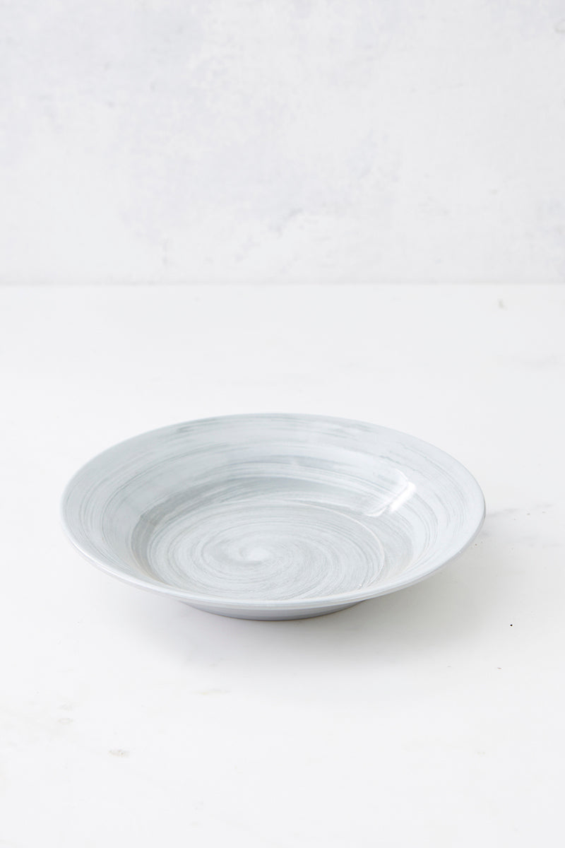 PLATO HONDO DE MELAMINA MARBLE 23CM