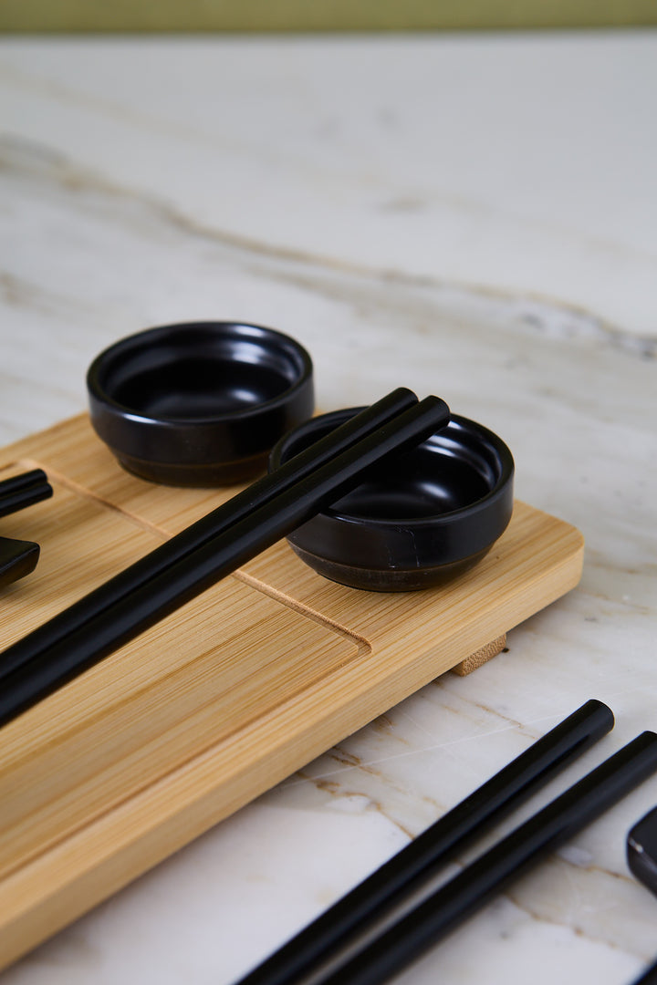SET DE SUSHI BAMBÚ & PORCELANA NISHI