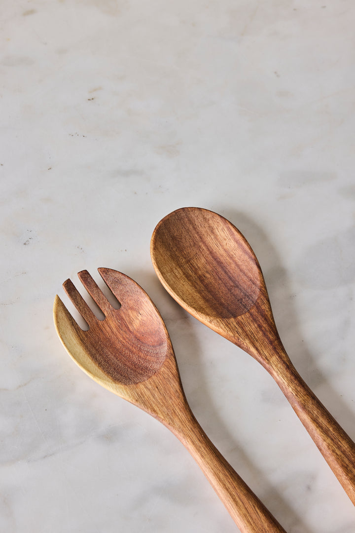 CUBIERTOS PARA ENSALADA ACACIA 26CM