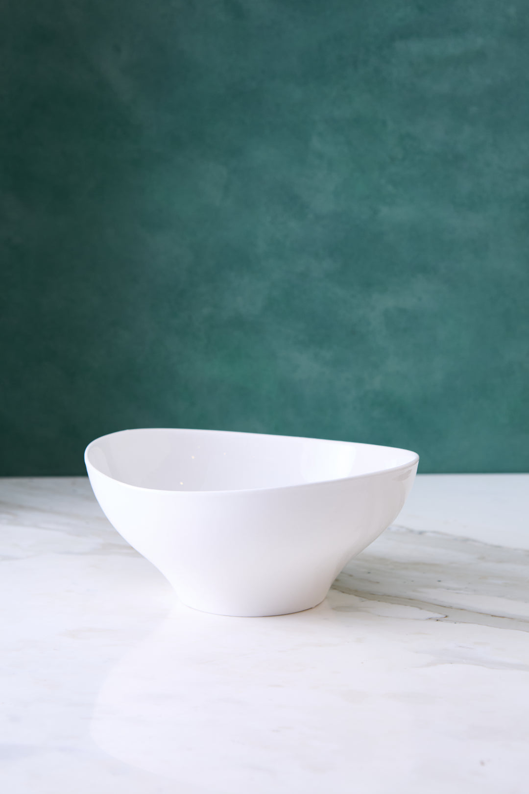 ENSALADERA DE CERAMICA IRREGULAR WHITE 25CM