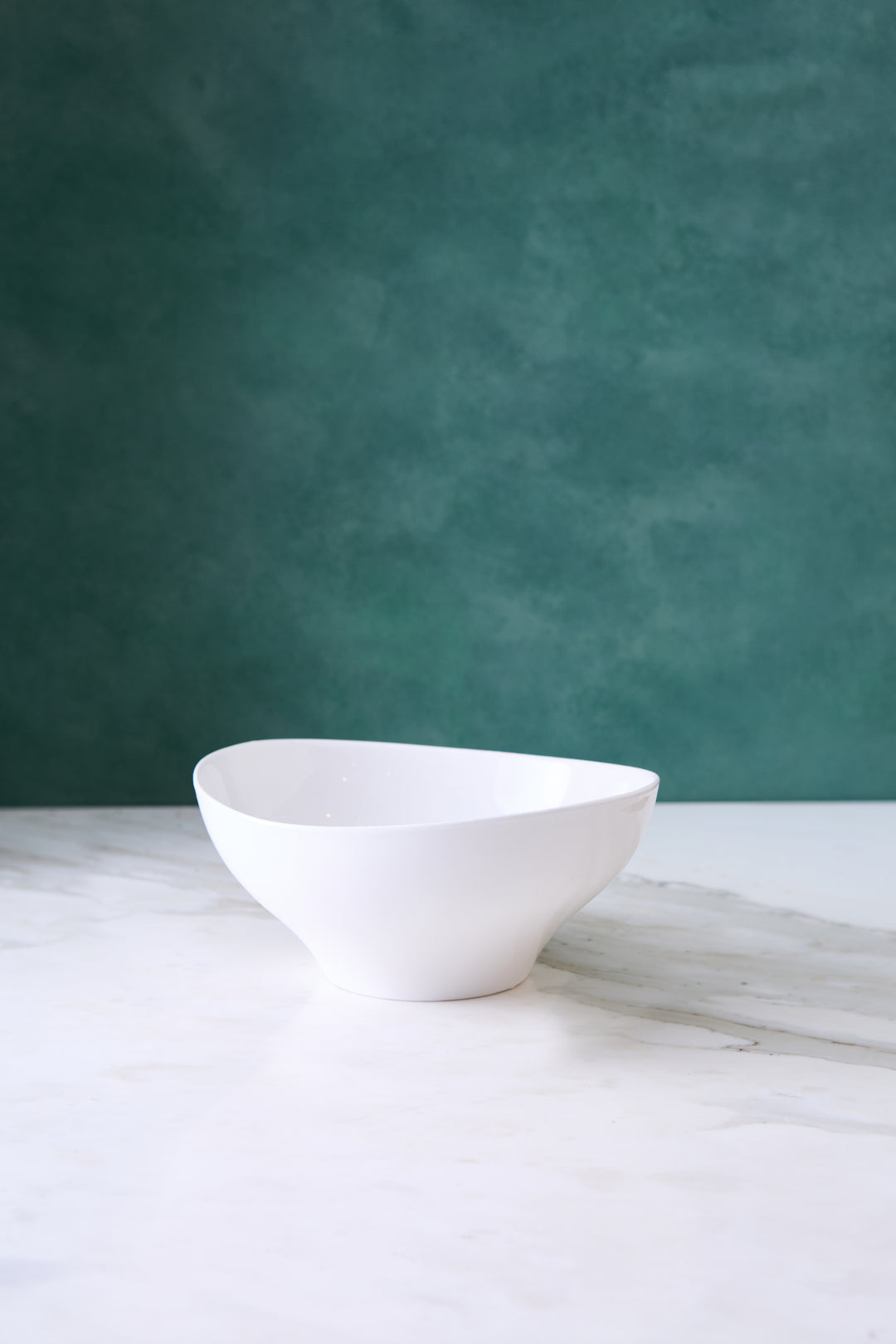 BOWL DE CERAMICA IRREGULAR WHITE 20CM