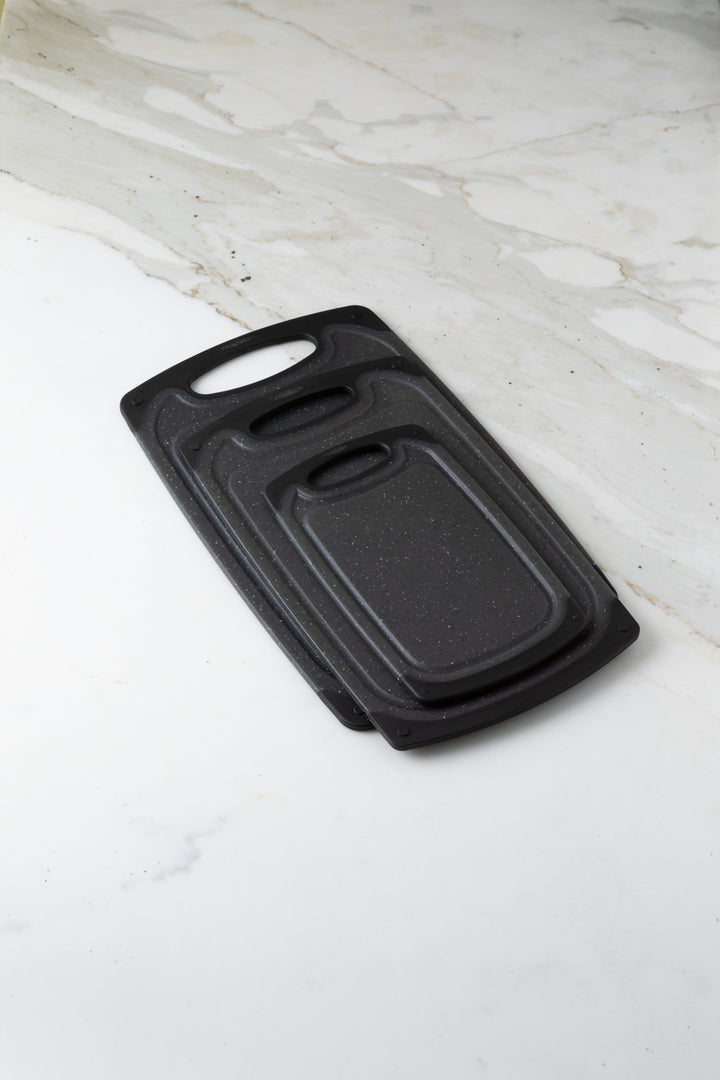 TABLA GRANITE BLACK x 3