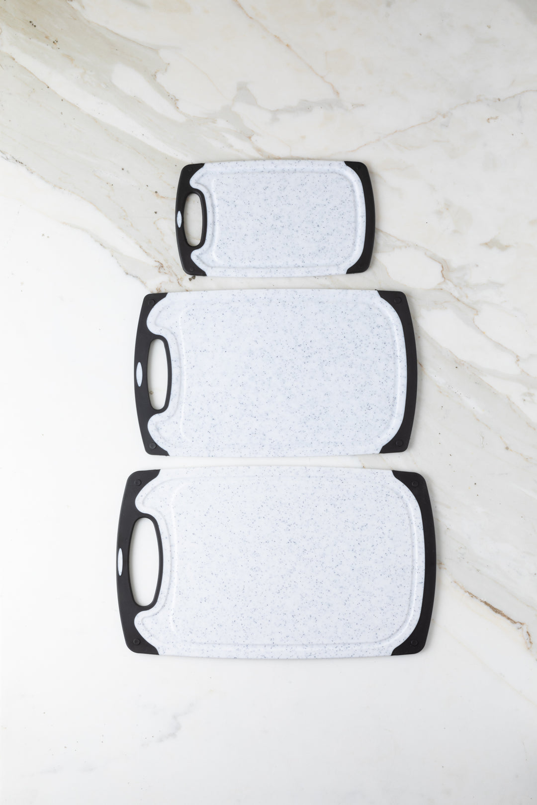 TABLA GRANITE WHITE x 3