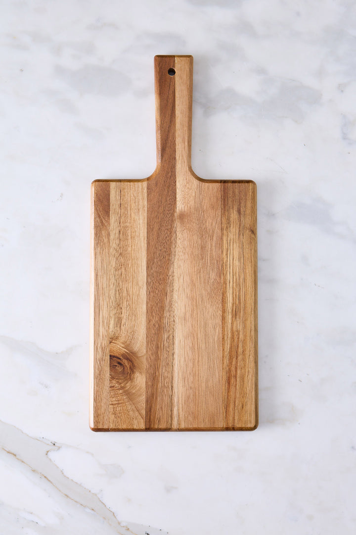TABLA ACACIA CON MANGO 45CM