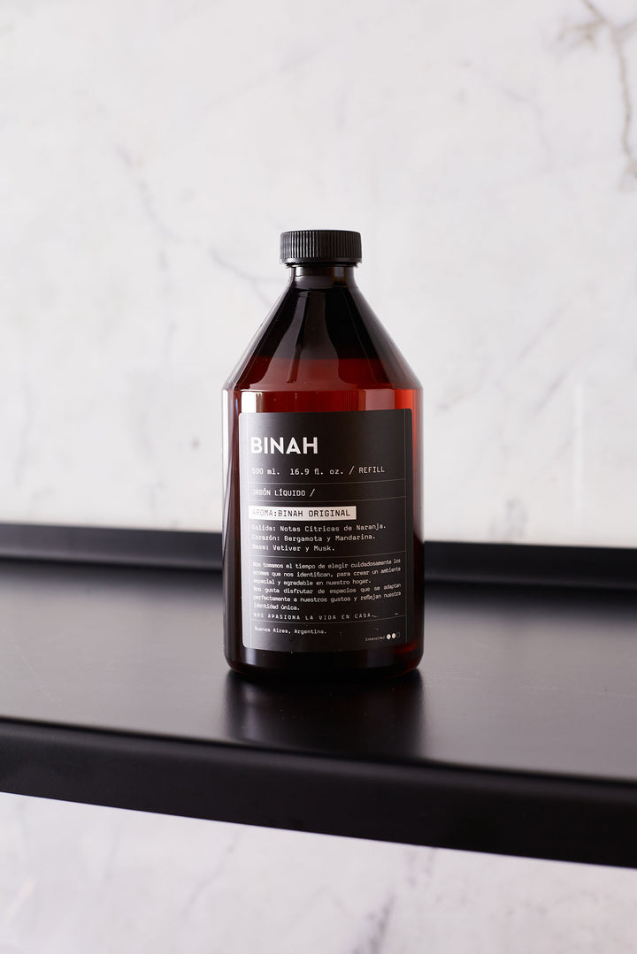 REFILL JABON LIQUIDO BINAH ORIGINAL 500 ML