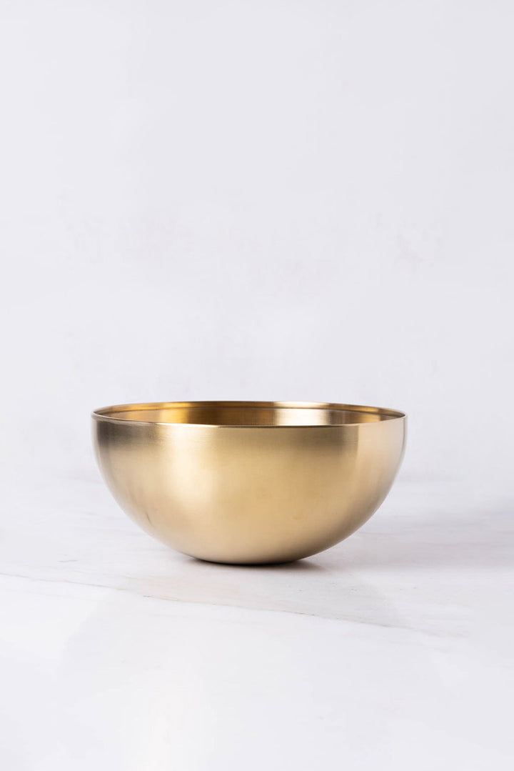 BOWL DE ACERO DORADO 15 CM