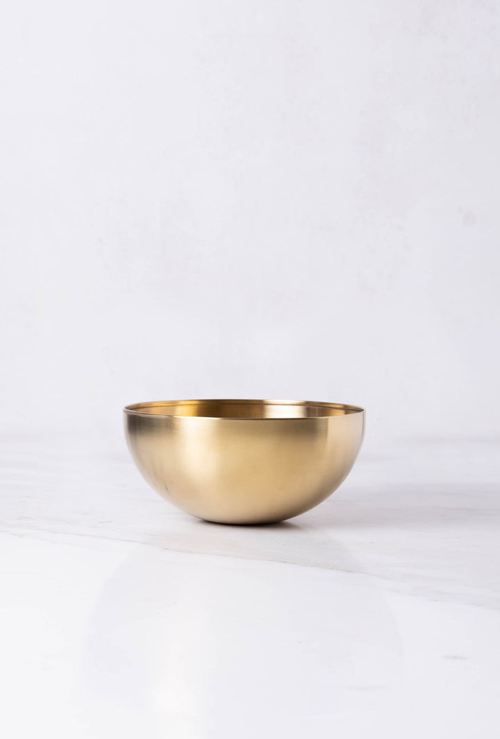 BOWL DE ACERO DORADO 15 CM