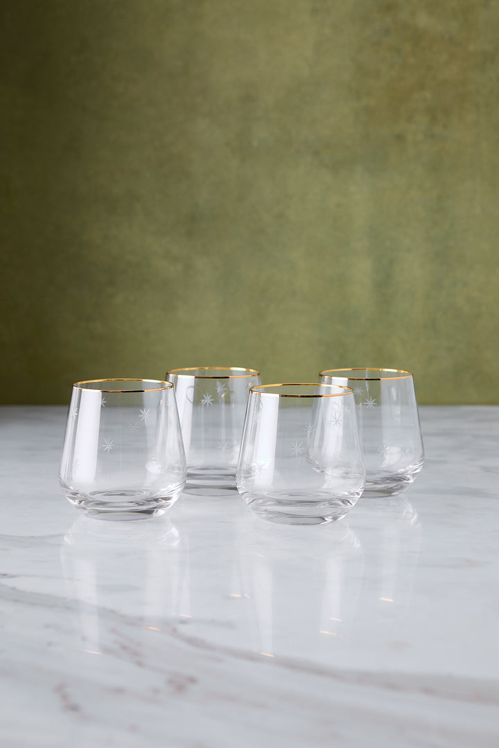 VASO STARS 420ML x 4