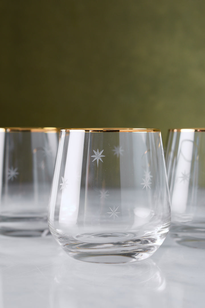 VASO STARS 420ML x 4