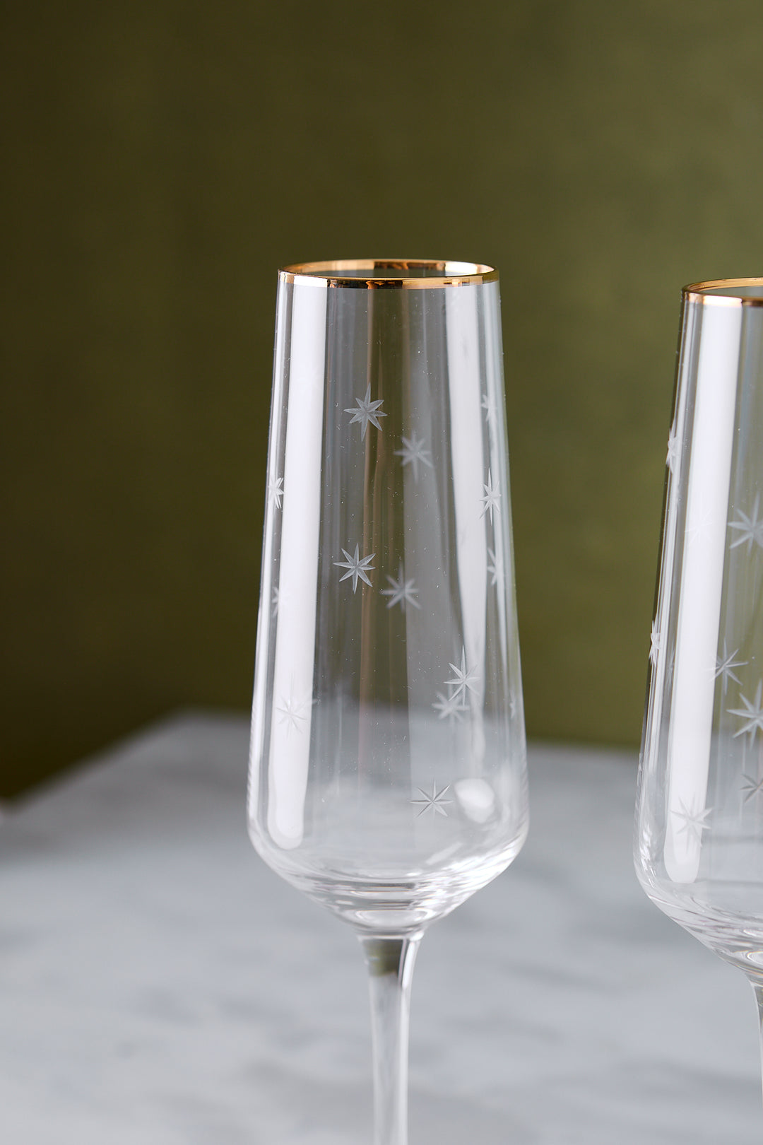 COPA DE CHAMPAGNE STARS 230ML x 2