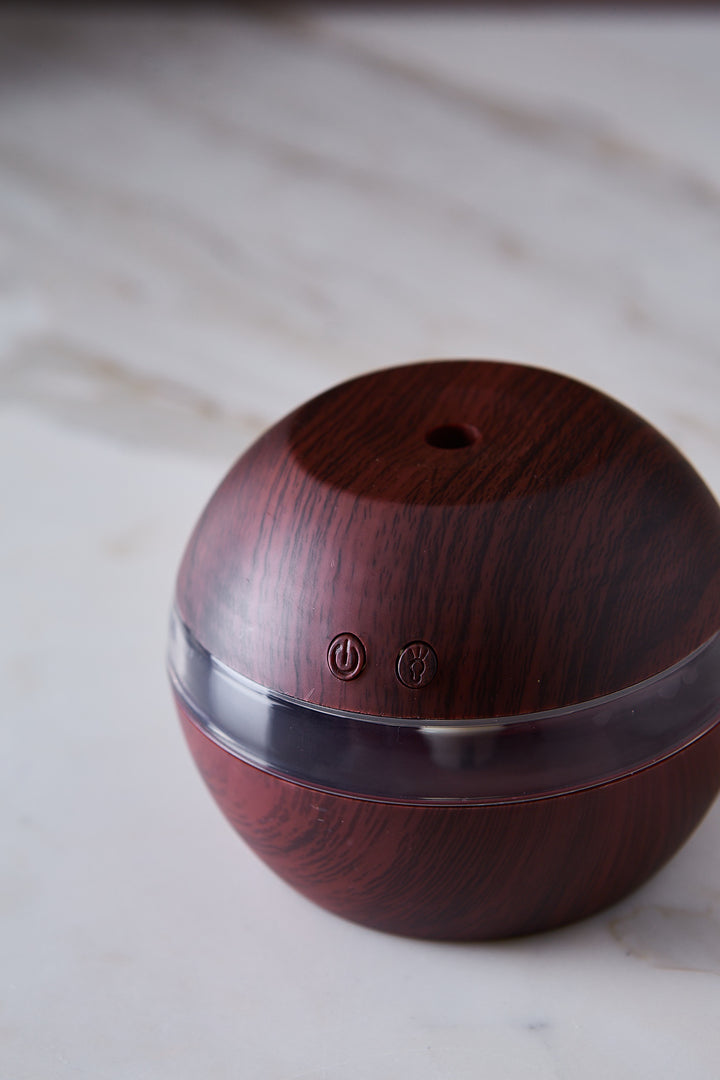 HUMIDIFICADOR WOOD OVAL DARK
