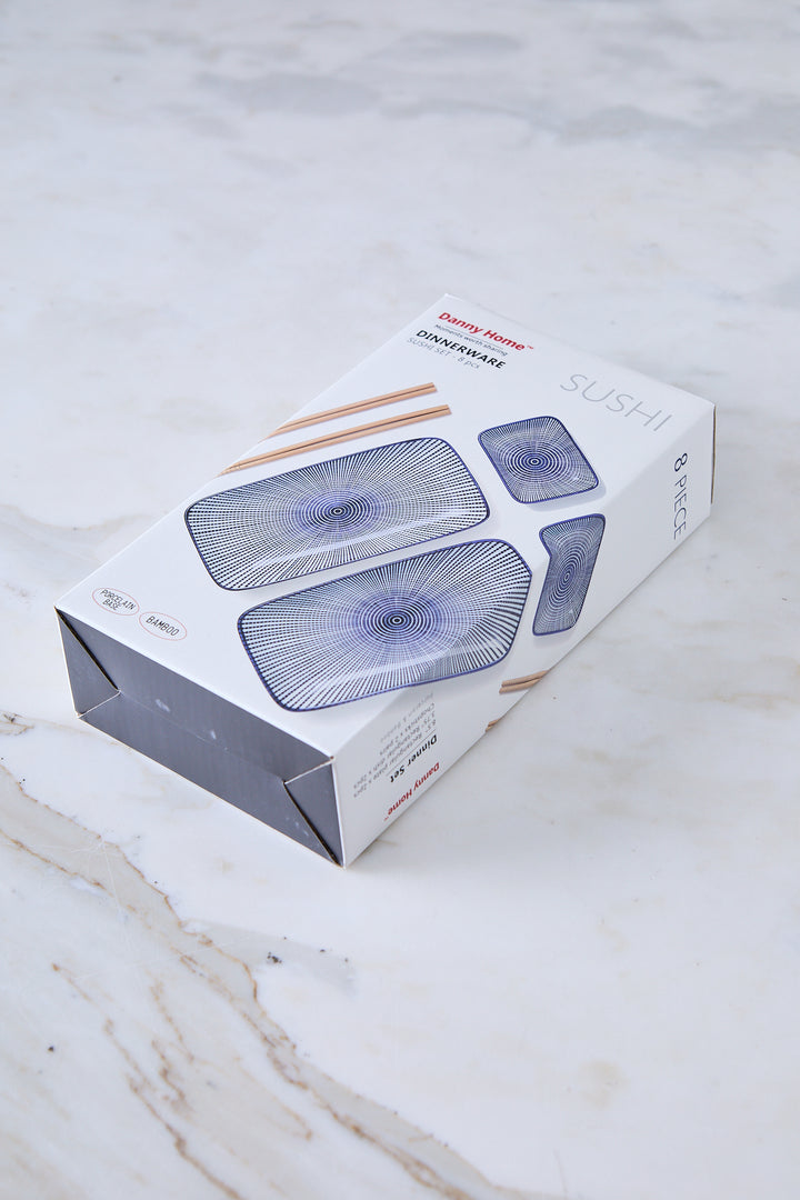 SET DE SUSHI PORCELANA & BAMBÚ MIZU