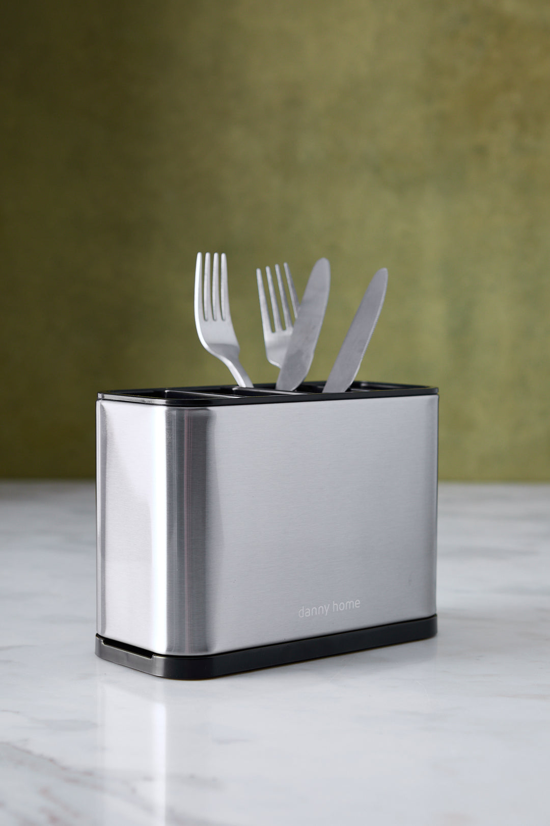 ORGANIZADOR ESCURRIDOR DE UTENSILIOS ACERO