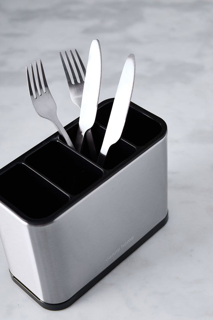 ORGANIZADOR ESCURRIDOR DE UTENSILIOS ACERO