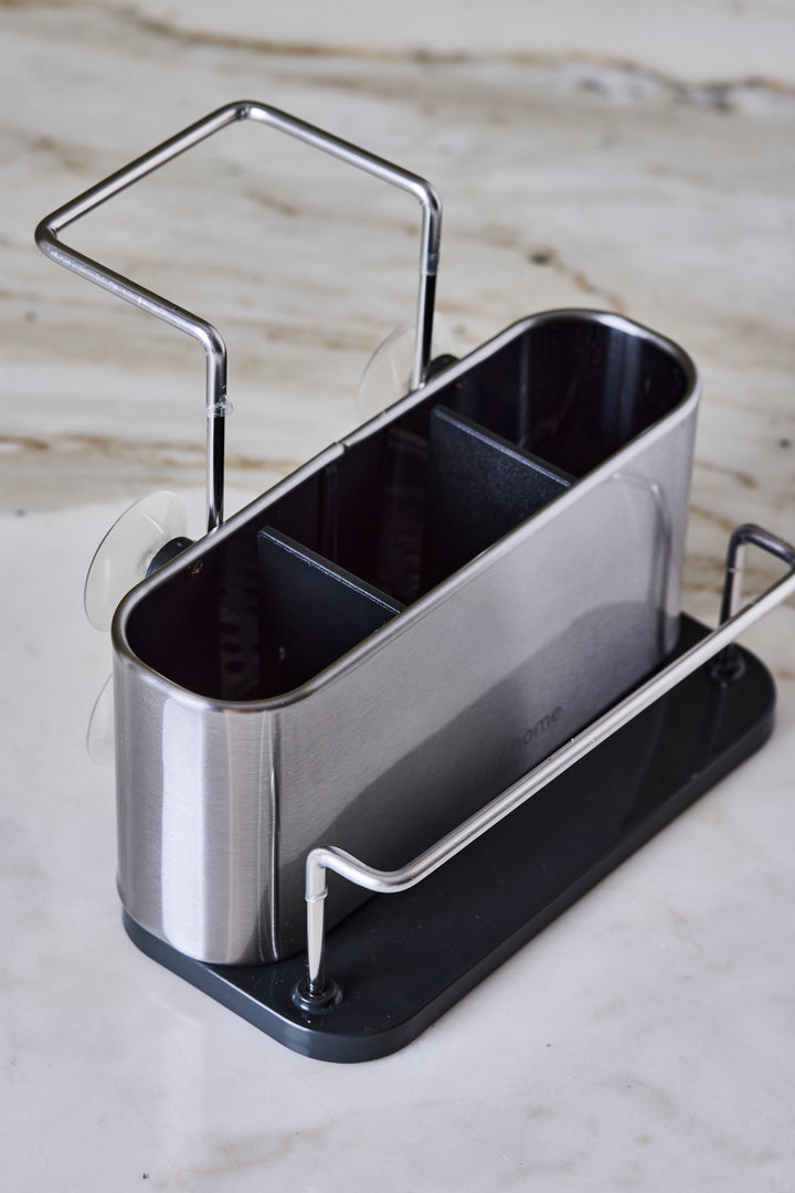 ORGANIZADOR ESCURRIDOR ACERO CON SOPORTE