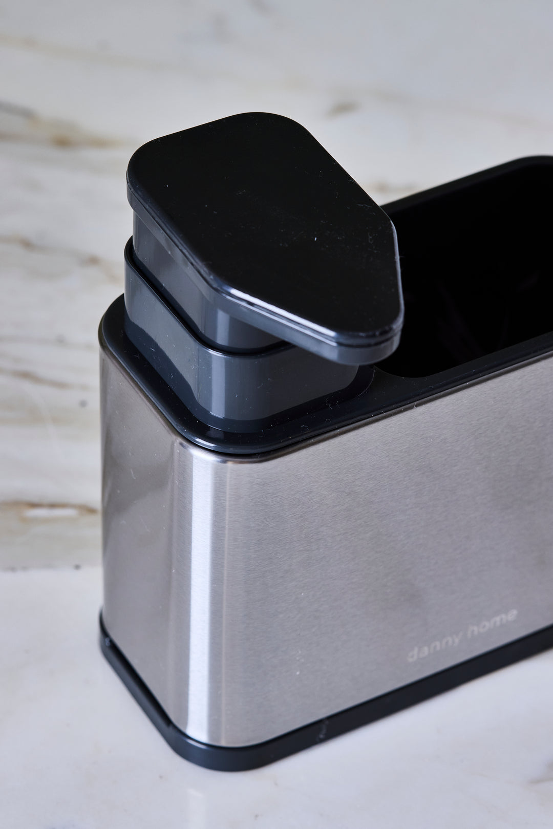 DISPENSER DE JABÓN ORGANIZADOR ACERO 320ML