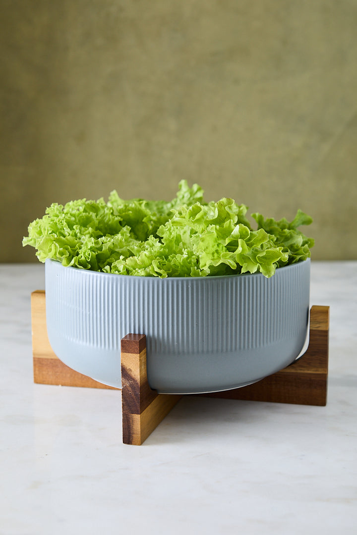 ENSALADERA CERÁMICA GRAY & WOOD 22CM