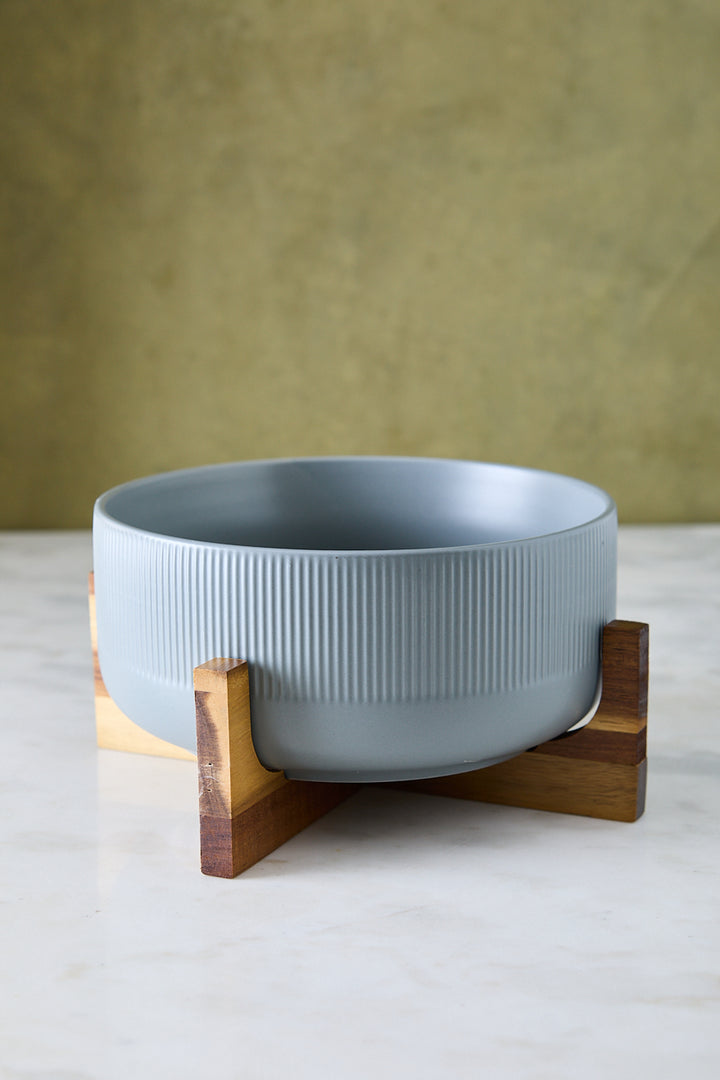 ENSALADERA CERÁMICA GRAY & WOOD 22CM