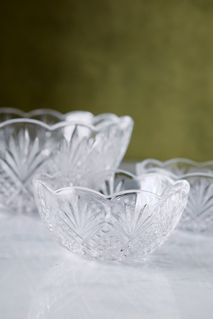 JUEGO DE BOWLS DE VIDRIO BOBE