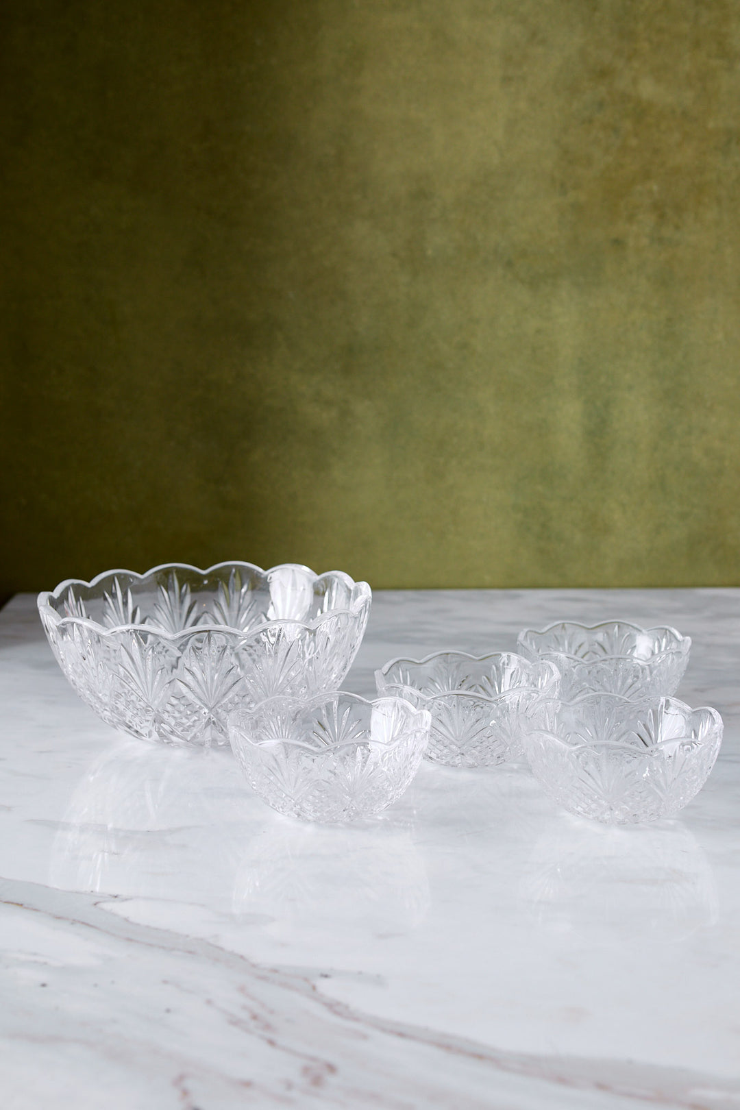 JUEGO DE BOWLS DE VIDRIO BOBE