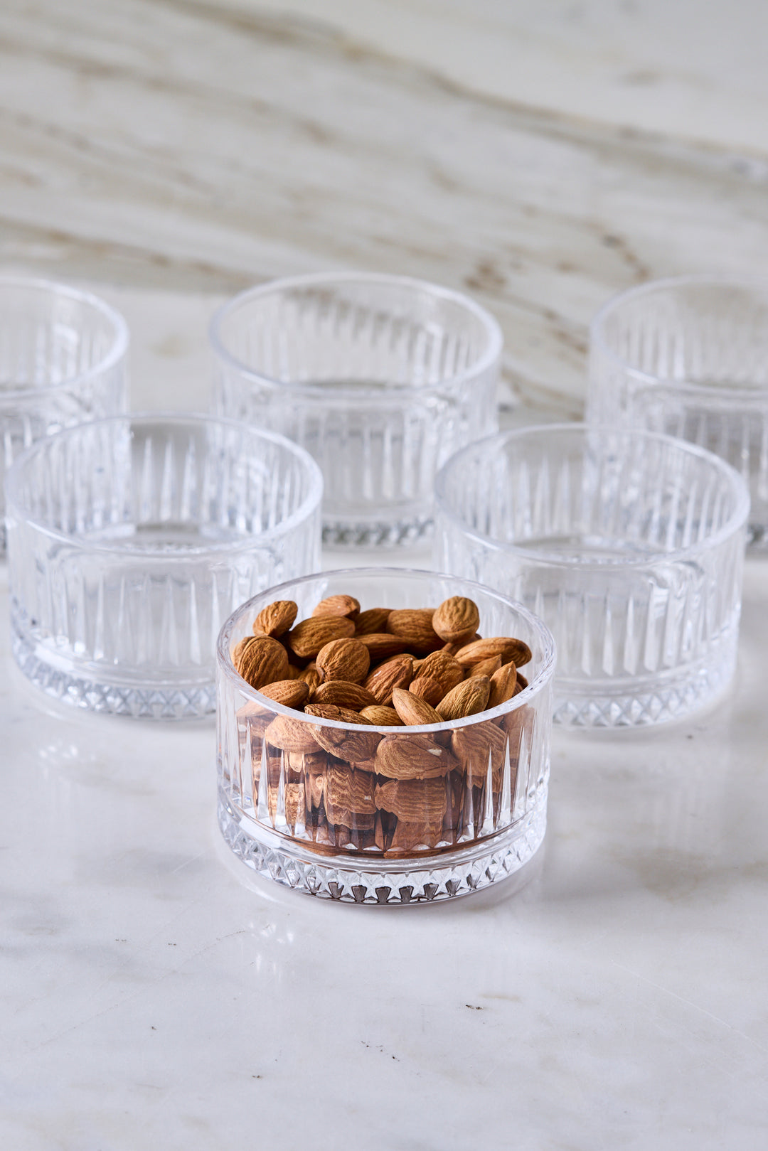 BOWL DE VIDRIO ELEGANT 9CM x 6