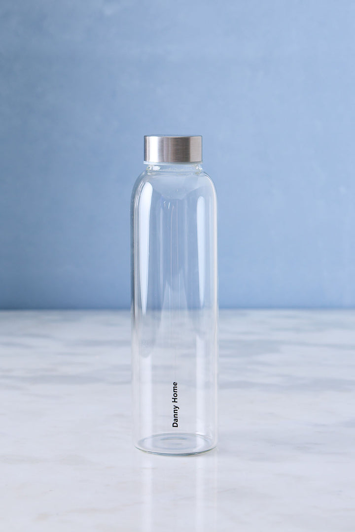 BOTELLA VIDRIO & ACERO 550ML