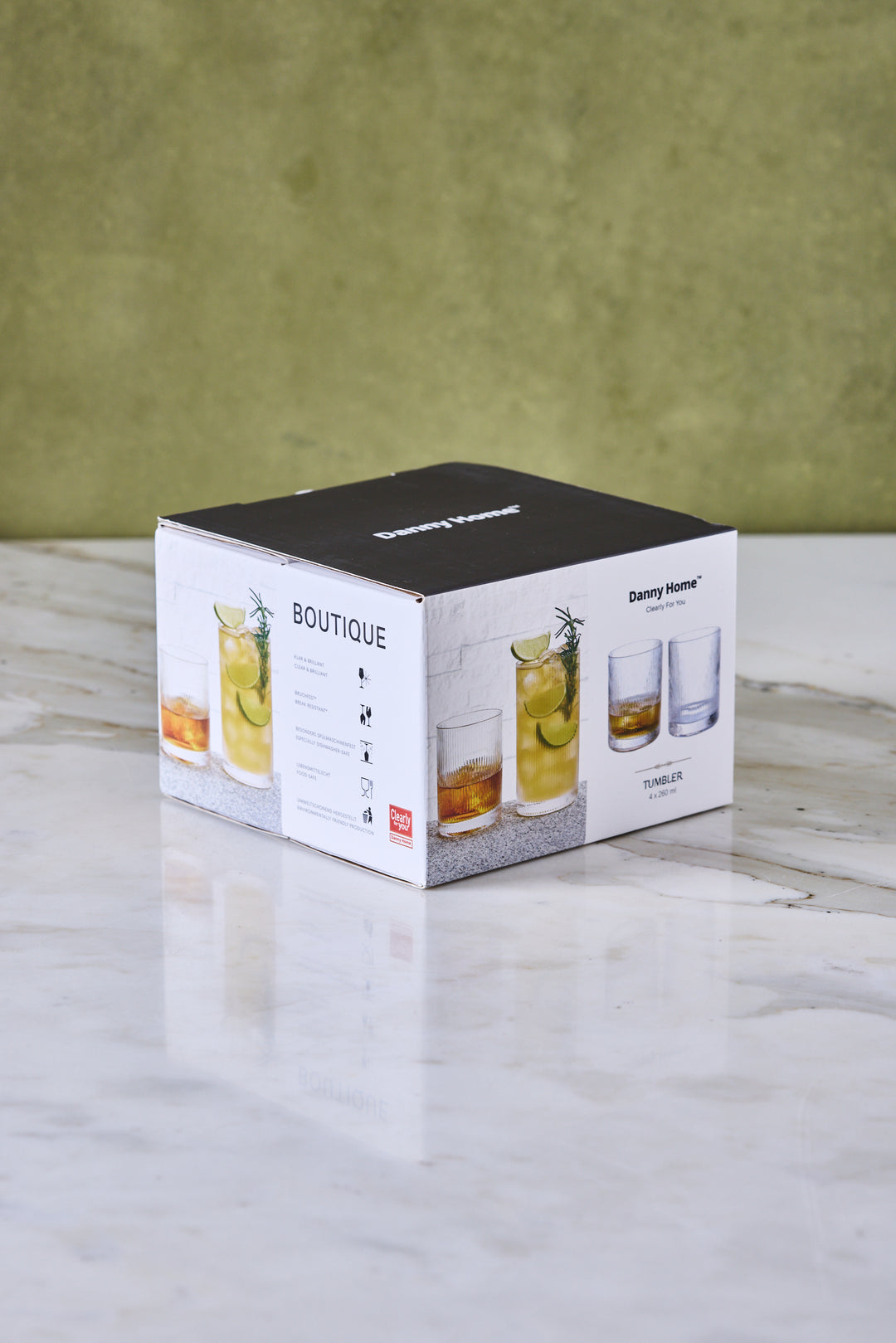 VASO LINES 260ML x 4