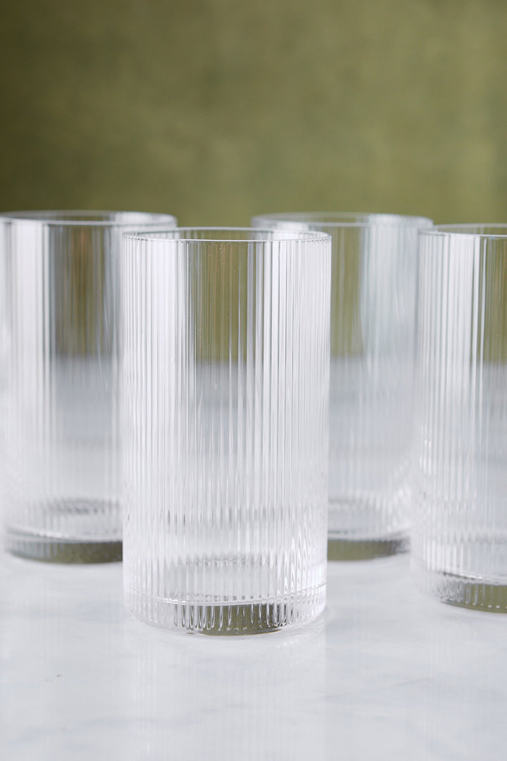 VASO ALTO LINES 430ML x 4