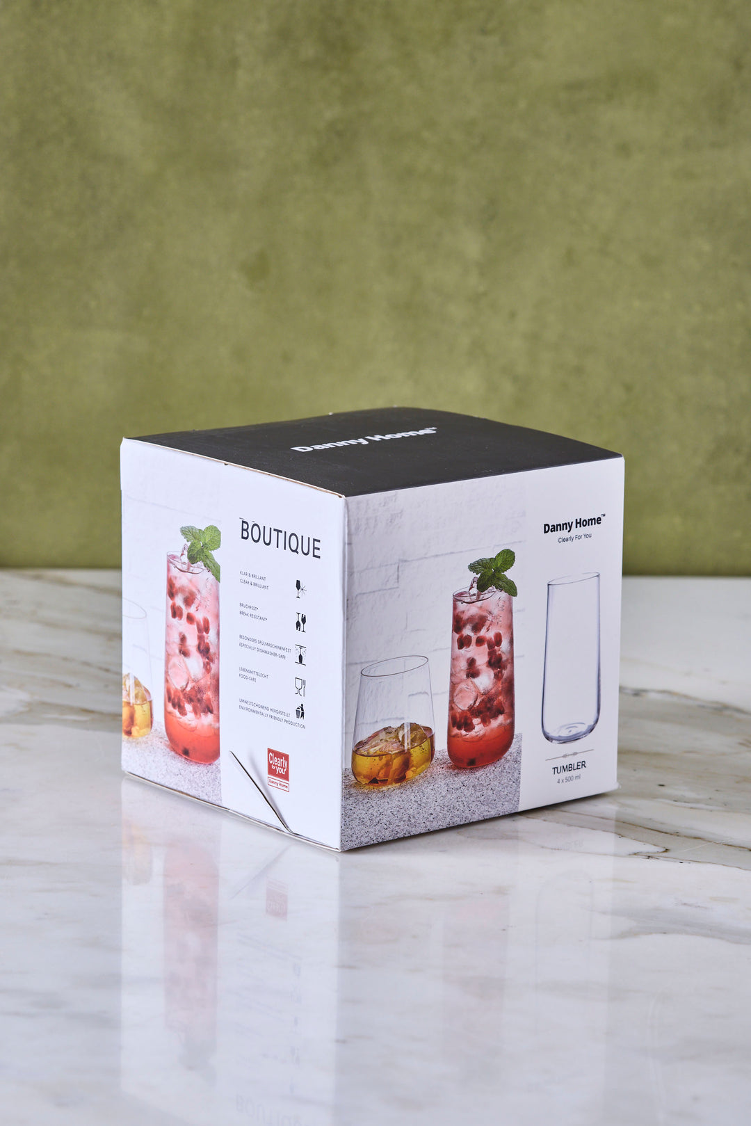VASO LUNGO 500ML x 4