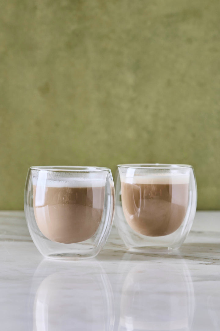 VASO DOBLE VIDRIO 200ML x 2