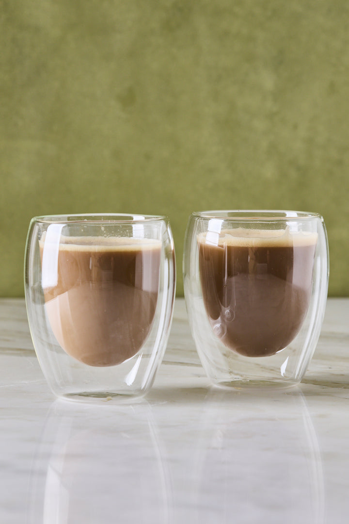 VASO DOBLE VIDRIO 300ML x 2