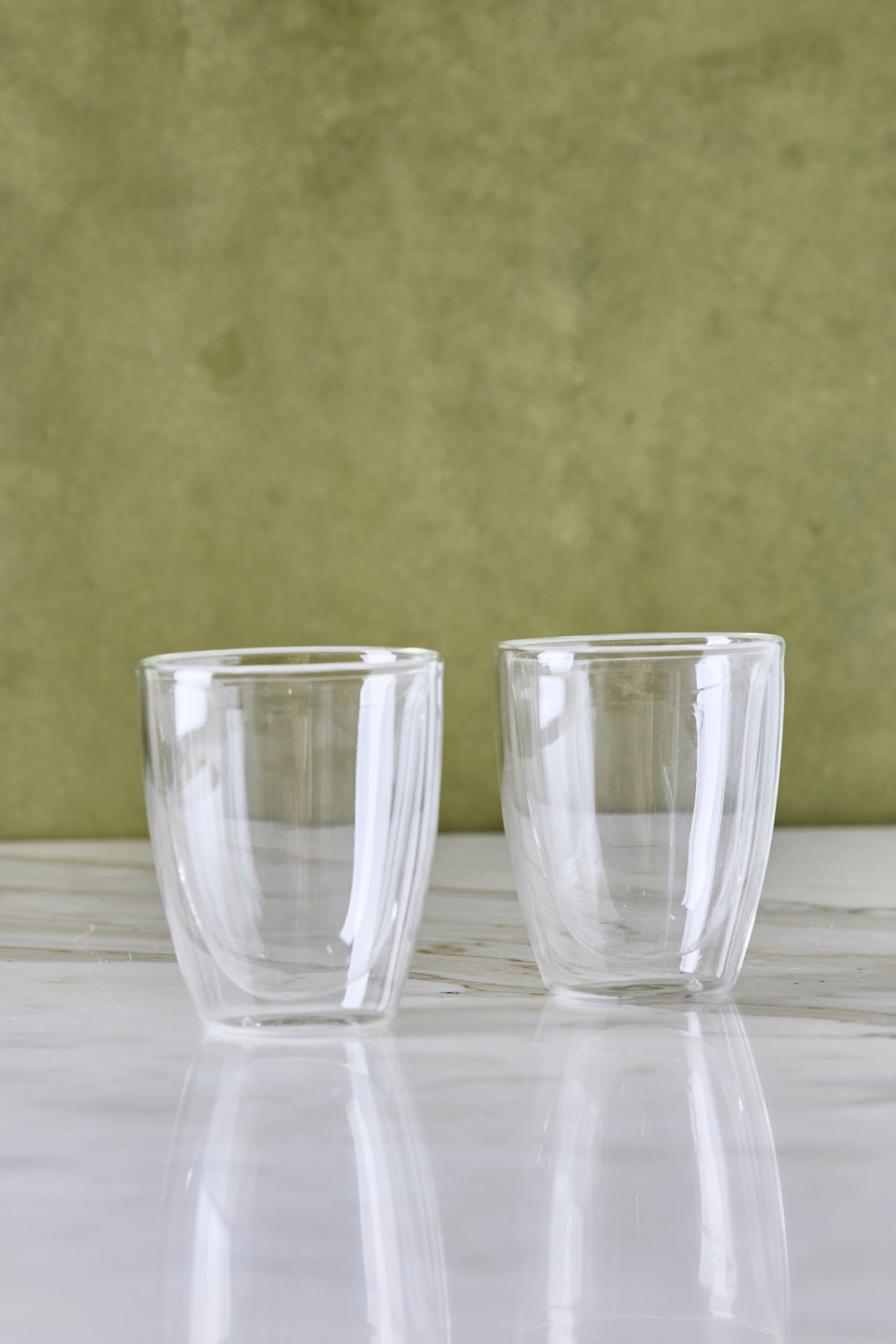 VASO CÓNICO DOBLE VIDRIO 200ML x 2