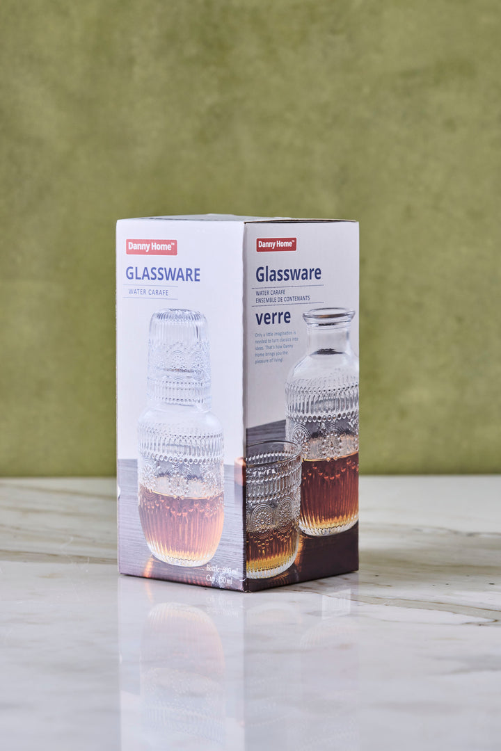 BOTELLA & VASO SUNFLOWER 600ML