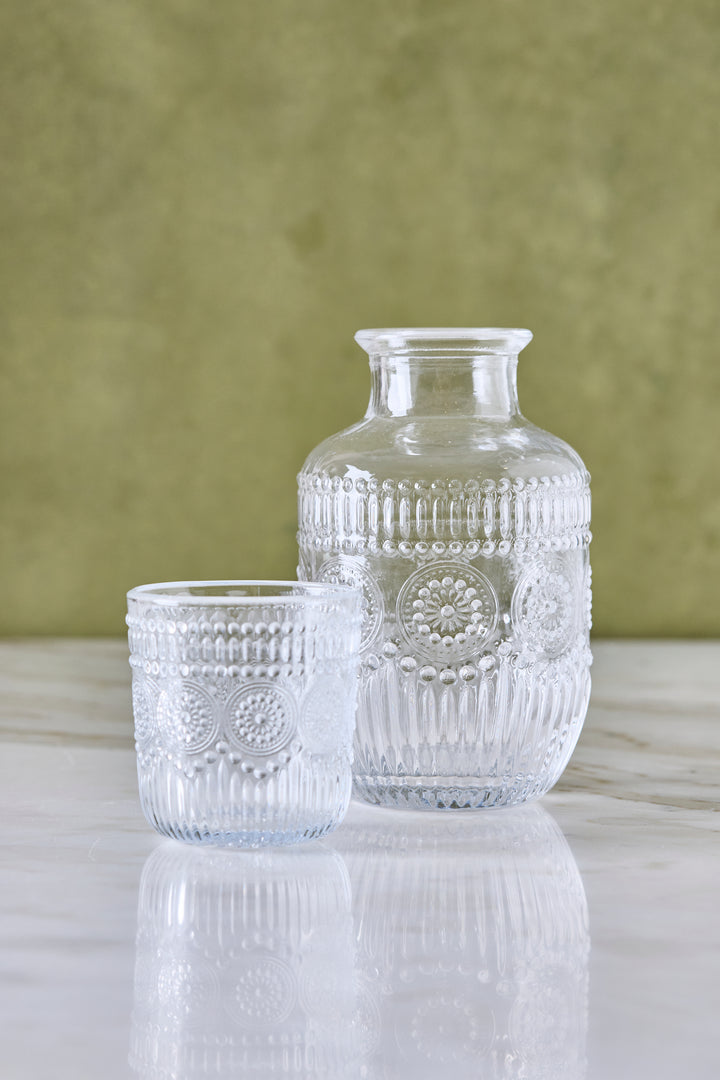BOTELLA & VASO SUNFLOWER 600ML