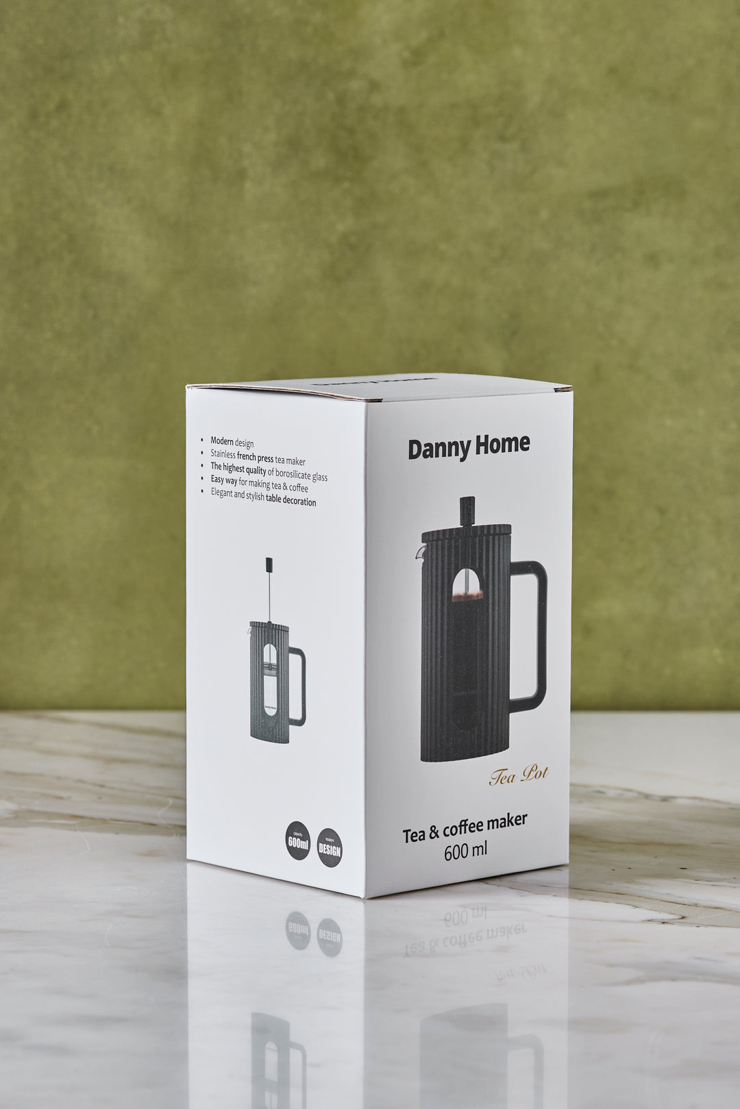 CAFETERA ÉMBOLO COOPER BLACK 600ML
