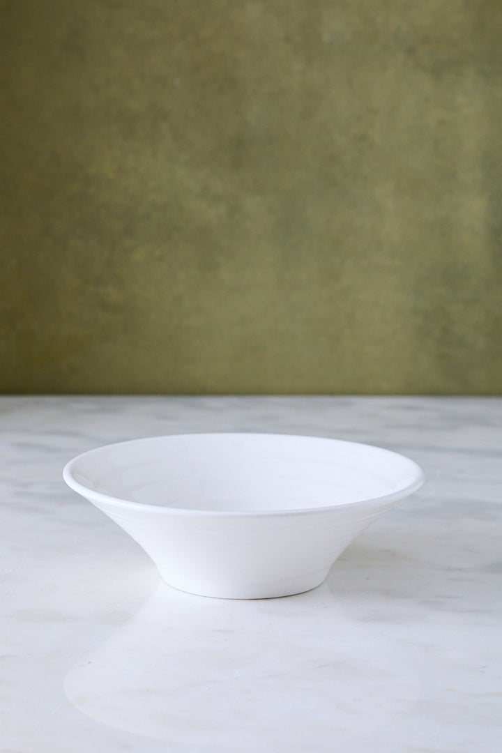 BOWL CÓNICO CERAMICA WHITE 20CM
