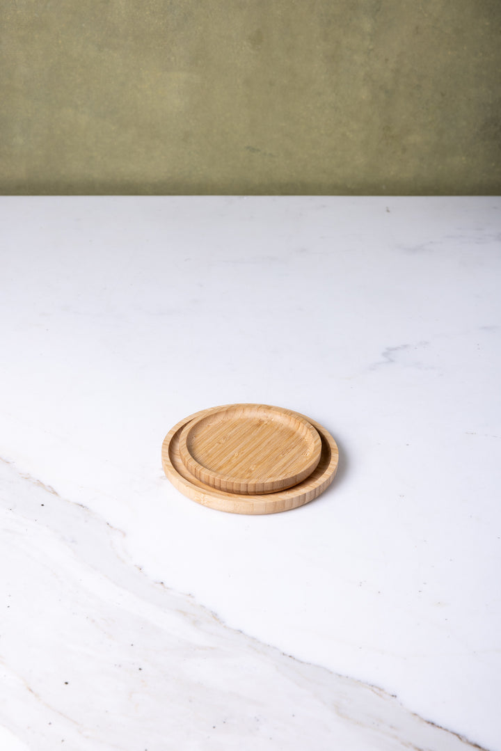 BANDEJA BAMBÚ REDONDA X 2