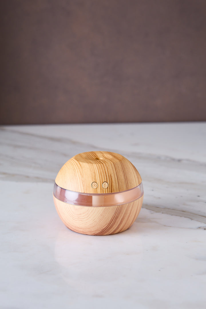 HUMIDIFICADOR WOOD OVAL LIGHT