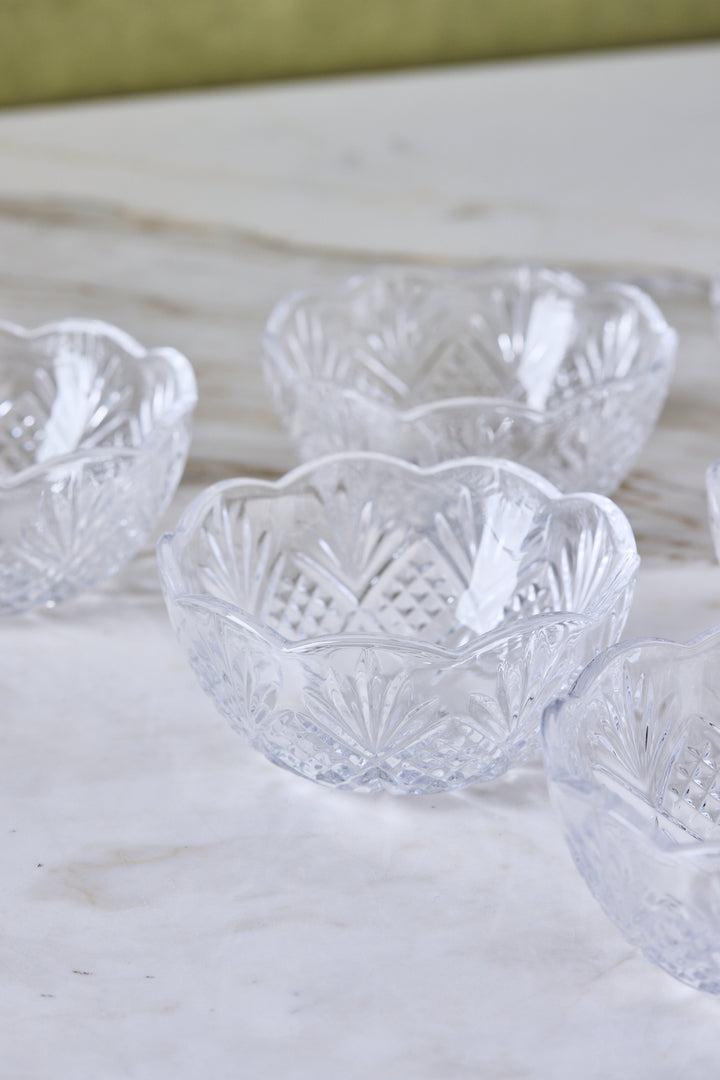 JUEGO DE BOWLS DE VIDRIO BOBE