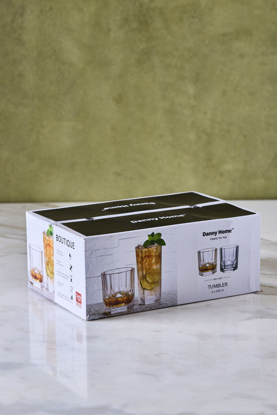 VASO BAJO CASTLE 330ML x 6